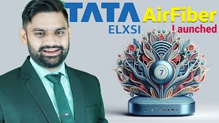 TATA Launch AirFiber Broadband amp Service  Tata Elxsi Delivers World’s First AirFiber Platform [upl. by Levins]