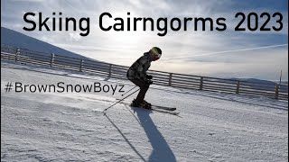 The Mighty Gorm  Skiing Cairngorm Mountain 2023 [upl. by Eelyk]