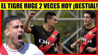 FALCAO Garcia BESTIAL DOBLETE HOY RAYO Vallecano vs LUGONES COPA del REY [upl. by Darees]