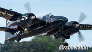 Warbird Chaos in Oshkosh  Saturday  EAA AirVenture Oshkosh 2018 [upl. by Aiym]