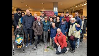 Loeser Family Stolpersteine Dedication Kassel Germany November 2023 [upl. by Hennebery916]