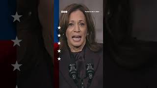 Kamala Harris said we must accept the results of this election KamalaHarris BBCNews [upl. by Hudis663]