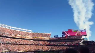 Lady Gaga Sings National Anthem  Blue Angels Fly Over [upl. by Sully544]