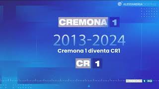 CREMONA1 cambia nome e logo in CR1  Dal 16 Settembre 2024 [upl. by Anina]