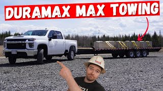 Chevy 3500 66L Duramax Diesel L5P MAX TOWING Test Heavy Mechanic Review [upl. by Spiegelman]