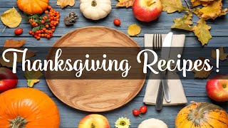 Making Thanksgiving Recipes  5 Years Of Easy Thanksgiving Dinners [upl. by Noicpesnoc]