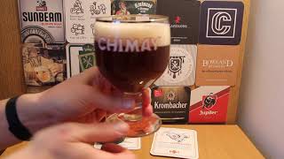 Beer review  Trappist Bier Chimay Red 7 ABV [upl. by Auhsuoj293]