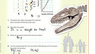 6th Grade Math Chapter 8 Lesson 4 Multiple Representations of Functions [upl. by Suhcnip250]