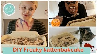 Freaky Kattenbakcake DIY  Party Snack  Holy Halloween Collab  Kelly caresse [upl. by Eiramyllek]