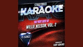 Remember Me Karaoke Version Originally Performed By Willie Nelson [upl. by Ariat823]