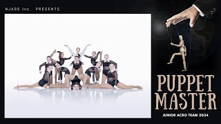 Puppet Master  Junior PreComp Acro Group 2024 [upl. by Ahsikahs393]