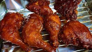 BBQ Fried Chicken Juicy amp Flavorful Barbie Fry Chicken [upl. by Agnimod]