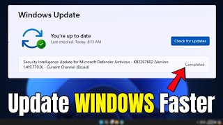 How to UPDATE Windows 1011🚀FASTER [upl. by Merp]