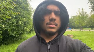 WALKING IN THE RAIN VLOG I’m Batman [upl. by Kcod]