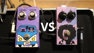 Jam Pedals Fuzz Phrase  silicon VS germanium [upl. by Rramal]