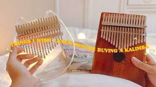 ☕ THINGS I WISH I KNEW BEFORE BUYING A KALIMBA  Kalimba Vlog ✨ [upl. by Etnauq]