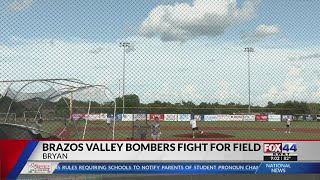 Brazos Valley Bombers fight for baseball field [upl. by Maris]