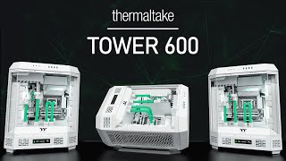 This CASE is Different  Tower 600 Timelapse Build [upl. by Lareine767]