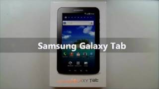 Samsung Galaxy Tab Android Internet Tablet  Unboxing [upl. by Arteid804]