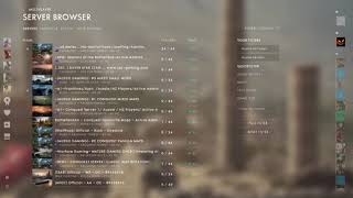 Battlefield 1 How to see all AUSTRALIA  OCEANA Custom SERVERS in server browser [upl. by Irolam]
