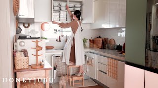 살림 초보를 위한 주방 싱크대 정리정돈 꿀팁  좁은 공간도 알뜰하게 정리하기  Kitchen Organization Routine [upl. by Alleber975]