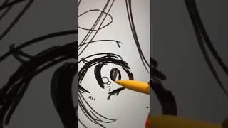 何のアニメキャラか分かりますか？？？👀💡イラストメイキング イラスト procreate illustration anime asmr 書く音 [upl. by Bottali]