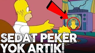 Simpsonlar Sedat Pekeri de mi bildi Gündeme oturdu gerçek [upl. by Alfredo803]