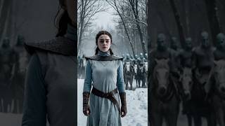 What If Aryastark Had Joined the Nightking aryastark nightking gameofthrones history [upl. by Jorie]