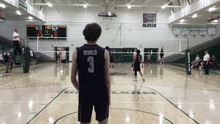 Champlin Park vs Blaine Varsity Section Playoffs Boys Volleyball [upl. by Hait]