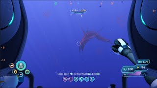 Killing The Chelicerate In Subnautica Below Zero [upl. by Enilemme258]