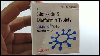 GlizihenzM80 Tablet  Gliclazide amp Metformin Tablets  Glizihenz M 80 Tablet Uses Side effects [upl. by Utley619]