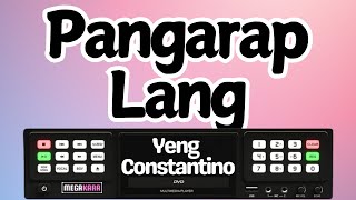 Pangarap Lang  Yeng Constantino KARAOKE [upl. by Ponton]