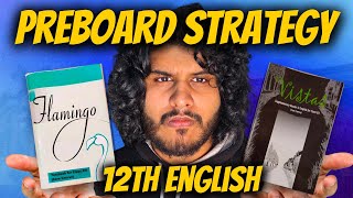 Class 12 English PREBOARDS Strategy ⭐️ Score 95 🔥 How to Study  Class 12 2025 [upl. by Marice]