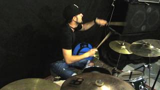 Papa Roach  Gouge Away Cover version Lex Mikhailov Drumming rehearsal [upl. by Akselaw428]