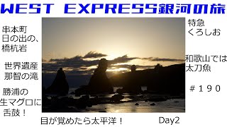 【WEST EXPRESS銀河 】Day2串本町〜紀伊勝浦 特急くろしおで和歌山へ [upl. by Perrie]