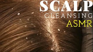 ASMR  Deep clean dandruff😴💤Sweet Sleep💟asmr relaxing sleep immersive [upl. by Ennovi612]