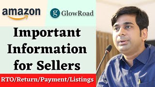 Amazon’s GlowRoad – Important Information for Ecommerce Sellers  Glowroad Payment RTOWrong Return [upl. by Jacklin667]