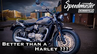 2024 Triumph Bonneville Speedmaster Review  First Ride [upl. by Nesilla]