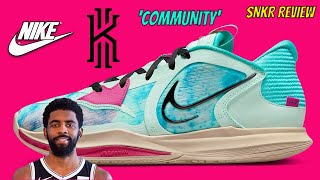 Nike Kyrie Low 5 Community Detailed Sneaker Review [upl. by Oalsecnew]