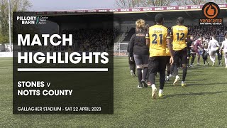 Maidstone United Vs Notts County 220423 [upl. by Dermott260]