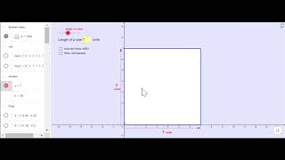 Squares and Perfect Squares Geogebra How TO [upl. by Obadiah868]