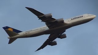 Lufthansa Boeing 7478 Takeoff at ILA Berlin Air Show 2012 full HD [upl. by Nemajneb]