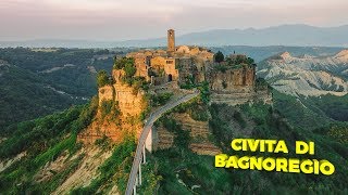 The dying town in Italy 🇮🇹 Civita di Bagnoregio [upl. by Eilyw303]