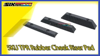 5KU TPR Rubber Cheek Riser PadFor SS AB TS Stock m1913 Stock3pcsSet [upl. by Krute458]