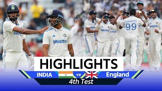 IND vs ENG 4th Test Ranchi Test India vs England Test Match Highlights  Today Match Highlights [upl. by Yendroc986]