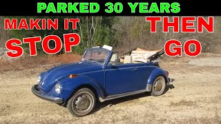 Old VW Beetle Gets 1st Drive after Being Revived [upl. by Pammi259]