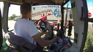 Massey ferguson 5460 sur la route GoPro [upl. by Elyagiba]