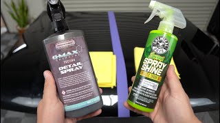 Technicians Choice GMax Graphene Detail Spray VS Chemical Guys Synthetic Spray Wax [upl. by Darsey]