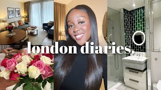 LONDON VLOG  my new apartment tour healthy routine catch up shopping  more [upl. by Reivaz]