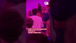 Harry Styles amp Taylor Swift Talk At Grammys 2023 HarryStyles TaylorSwift grammys shorts [upl. by Aierb]